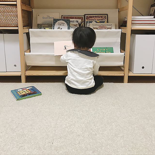 こどもと暮らす。,賃貸,シンプル,Instagram:yui____k,東リファブリックフロア,東リ・モニター,無印良品,タイルカーペット,東リタイルカーペット,赤ちゃんのいる暮らし,赤ちゃんと暮らす YUIの部屋