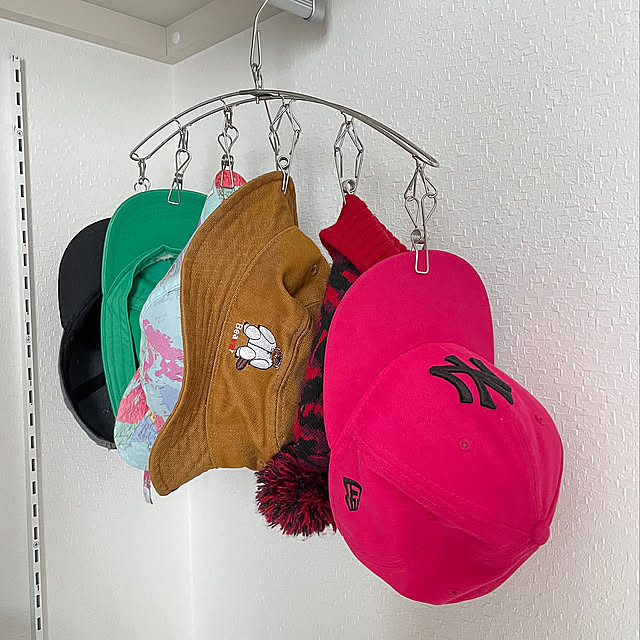 帽子収納,ミニマリスト,ミニマル,もたない暮らし,シンプル,子供のいる暮らし,My Shelf rererereinaの部屋