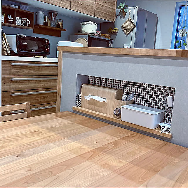 ヤマト工芸,アクセントクロス,ニッチ,小物収納,RCの出会いに感謝♡,子どもと暮らす,NO RC NO LIFE☻*,見てくださって感謝です♡,平凡な毎日に感謝◡̈♥︎,小さなおうち,ナチュラルインテリア,過去picから失礼します！,ティッシュケース ha_ru76の部屋