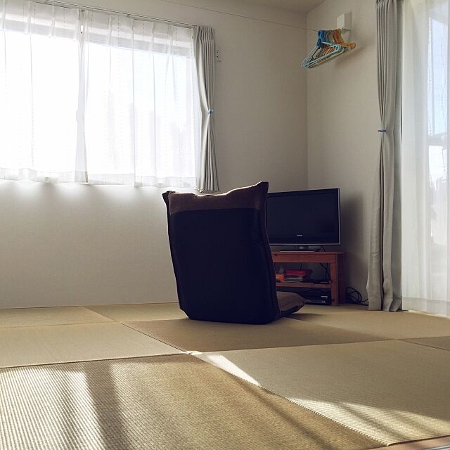 On Walls,Pid4M,琉球畳,ニトリの座椅子,ニトリ,和室 yutakoの部屋