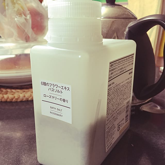 Bathroom,ローズマリーの香り,6種類のフラワーエキスバスソルト,無印良品 akihara02の部屋
