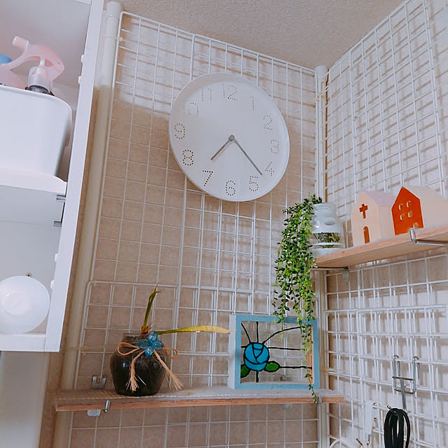 Bathroom,二世帯住宅,気が付いたら築20年,2階の洗面所,IKEA kikiの部屋