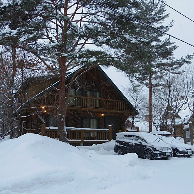 別荘,雪山,寒い,ログハウス smileの部屋