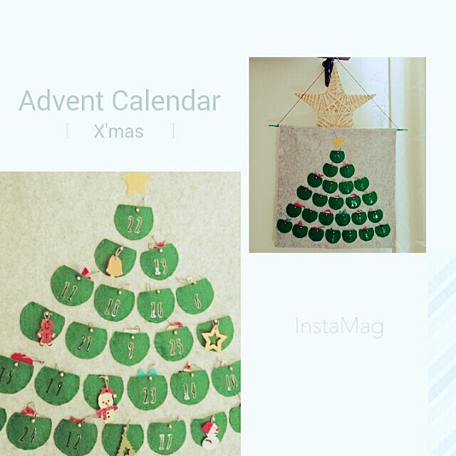 Overview,てづくり小物,アドベントカレンダー,クリスマス雑貨 Yuiの部屋