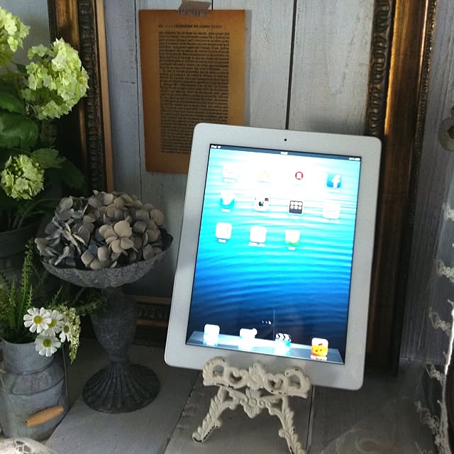 イーゼル,あじさいドライ,プレゼント,iPad,iPadスタンド happy_bridgeの部屋