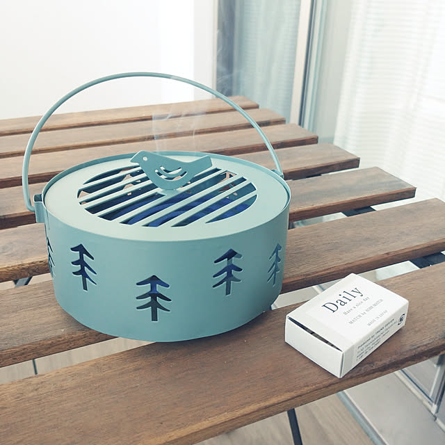 夏の模様替え,蚊取り線香ホルダー,蚊遣り器,ベランダ Forest_Umbrellaの部屋