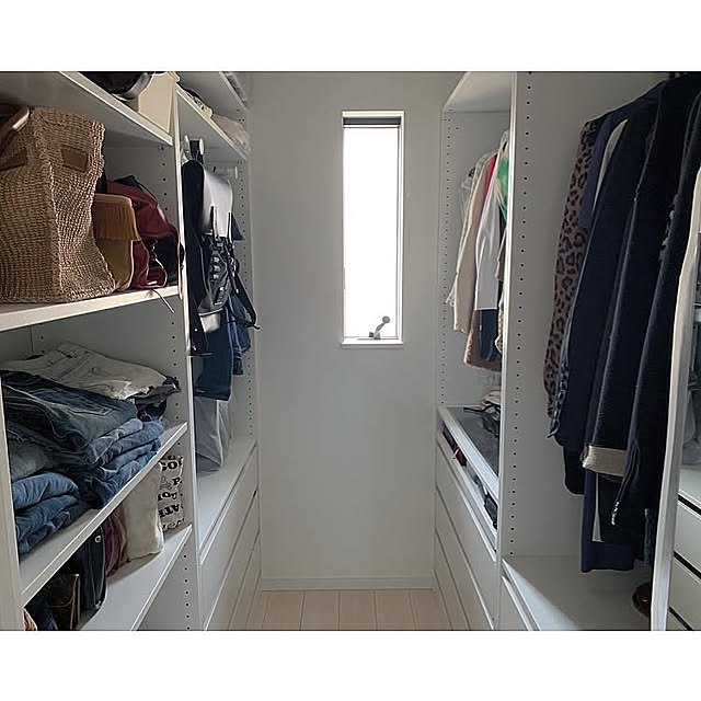 My Shelf,洋服収納,クローゼット,ウォークインクローゼット,WIC,PAX system,PAXシステム,PAX,IKEA,IKEAカタログ2019 Reiの部屋