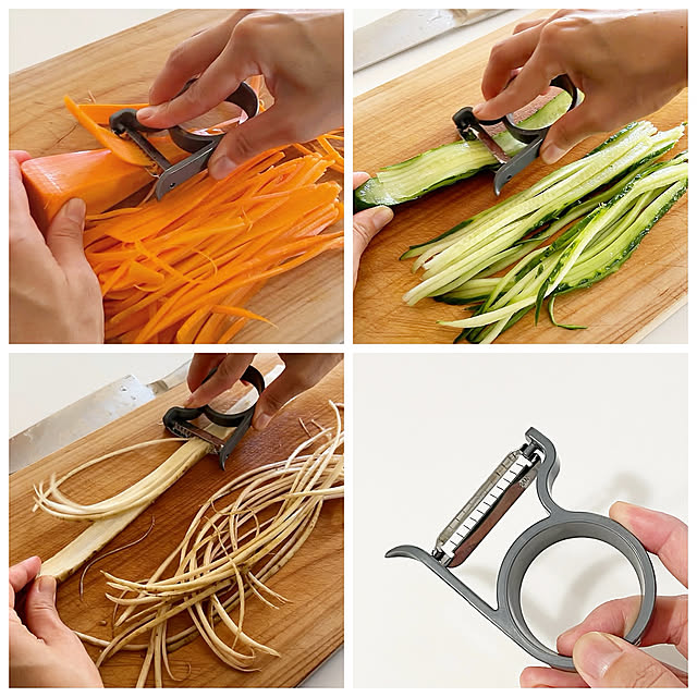 千切りピーラー,AUX,きんぴらごぼう,時短,北欧インテリア,スウェーデンハウス,ナチュラル,シンプルな暮らし,ナチュラルインテリア,シンプルライフ,Kitchen ma.home___の部屋