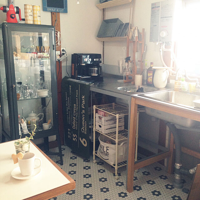 Kitchen,DIY,IKEA,古民家,カフェ開業計画,セルフリノベーション,業務用キッチン 3jinooyatsuの部屋