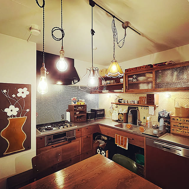 Kitchen,台所,古道具,昭和レトロ,和家具,古民家風,カフェ風インテリアを目指して,こどもと暮らす。,いろいろなインテリアが好き,古民家風インテリアを目指して,メルカリで不用品販売中 ayaka.tの部屋