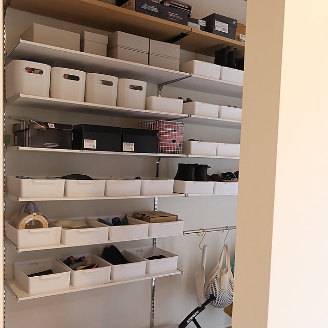 Entrance,コート掛け,スタッキングシェルフ無印良品,スタッキングシェルフ,アイフルホーム,すっきり棚,玄関収納,LIXIL,子どものいる暮らし,こどものいる暮らし azukiの部屋