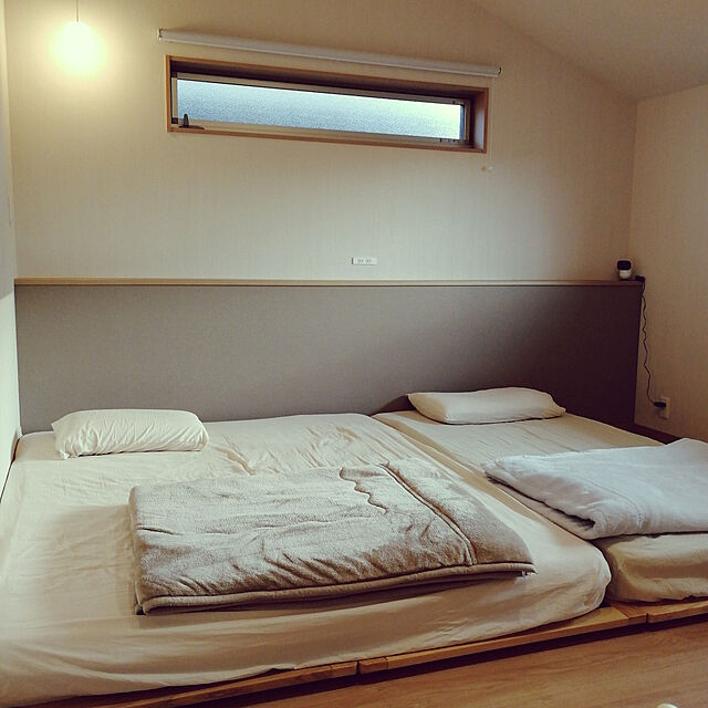 Bedroom,寝室,ナチュラル,無印良品,照明 zuzuの部屋