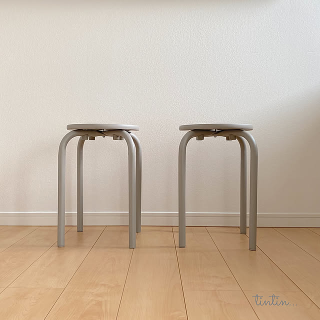 My Desk,無印良品,スツール,ナチュラル,雑貨,一人暮らし,買ってよかったもの tintinの部屋