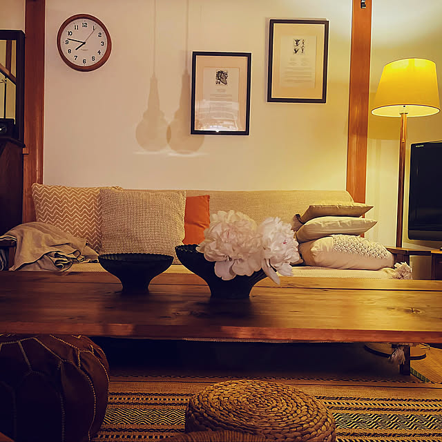 Lounge,間接照明,いつもいいねありがとうございます,いつもの眺め,おうち時間,みなさんの投稿にいつも癒されています kaochiの部屋