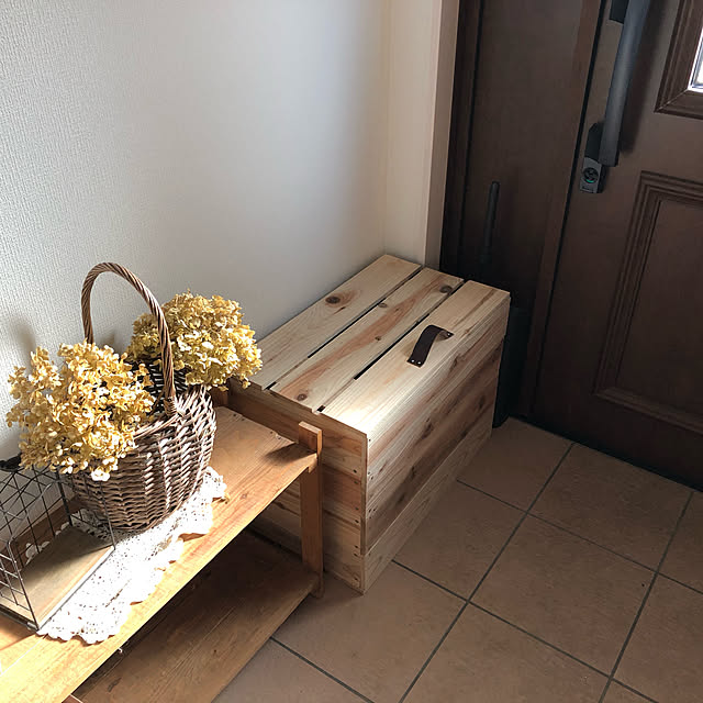すりこ,アナベルドライ,アナベル,木箱,DIY,富士住建,Entrance canmilmamaの部屋