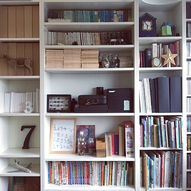 My Shelf,本棚,IKEA romimushiの部屋