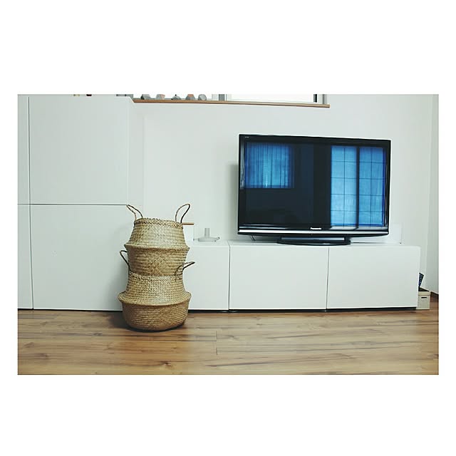 Overview,シーグラスバスケット,IKEA erixonの部屋