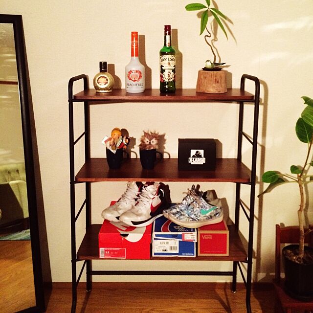 My Shelf,noce フリーラック,カフェ風,北欧 waniの部屋
