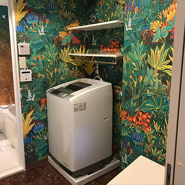Bathroom,ジャングルを抜けると,ルソー,ジャングル,ミサワホーミング,カラフル,カラフルな部屋 kimishigureの部屋