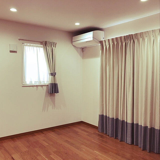 Lounge,オーダーカーテン（ニトリ）,ニトリ sorahina2431の部屋