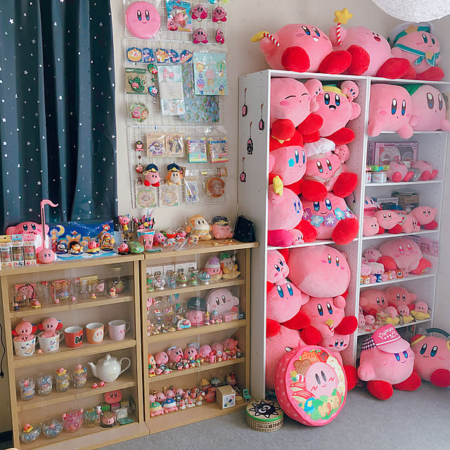 コレクション,グレー,ピンク,カービィ,100均,DIY,雑貨,Overview miirbyの部屋