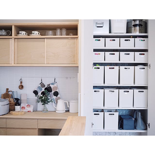 Kitchen,お値段以上,ニトリ,収納,整理収納,注文住宅,一戸建て,新築,造作食器棚,シンプルライフ,造作家具,ig→ak__ie__ie akieの部屋