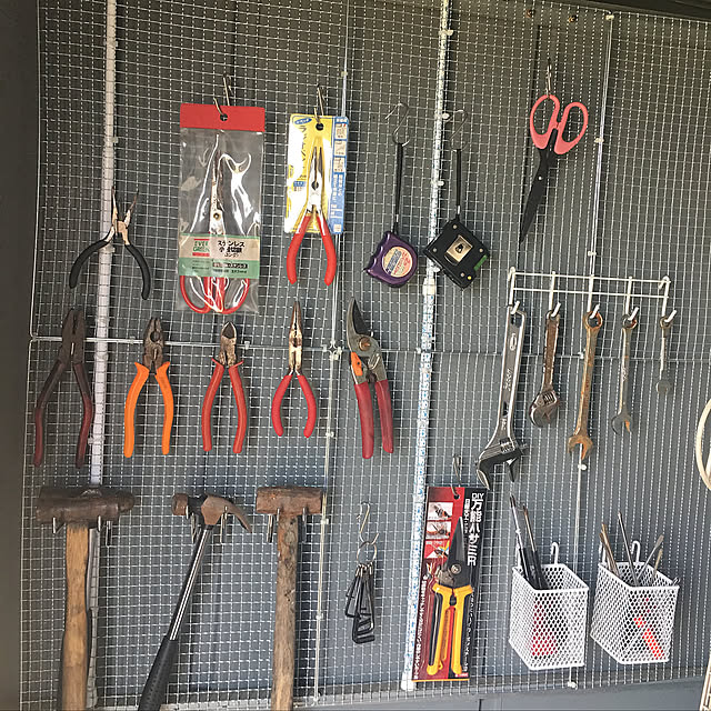 Entrance,ネットフック,Jフック,プチプラインテリア,セリア,金網,突っ張り棒,ダイソー samyの部屋