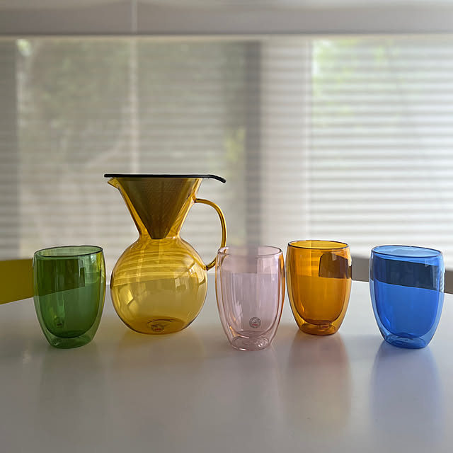 Kitchen,コーヒーメーカー,MoMA,ダブルウォールグラス,bodum,ボダム,ご褒美アイテム harukoの部屋