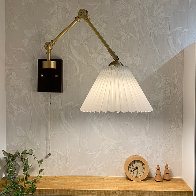 Bathroom,造作洗面台,メイクコーナー,メイクスペース,ニトリの時計,ニトリ,時計,ナチュラルインテリア,木製品が好き♡,木製品 AONAの部屋