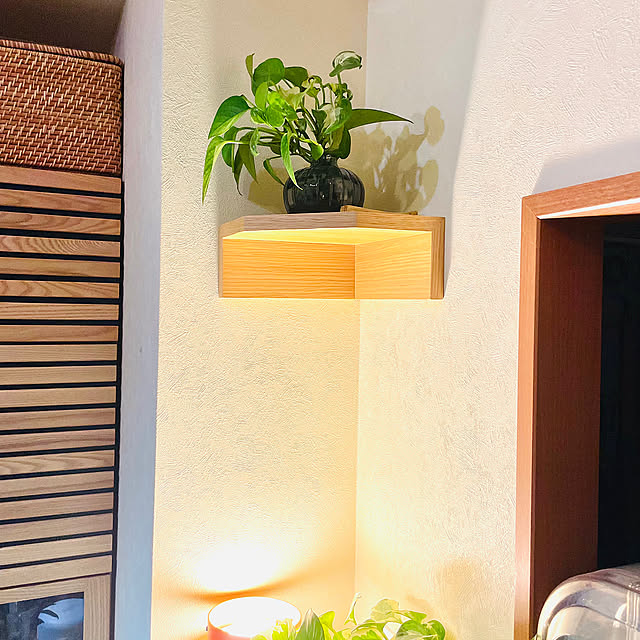 壁につけられる家具,無印良品,Lounge kiyomiの部屋