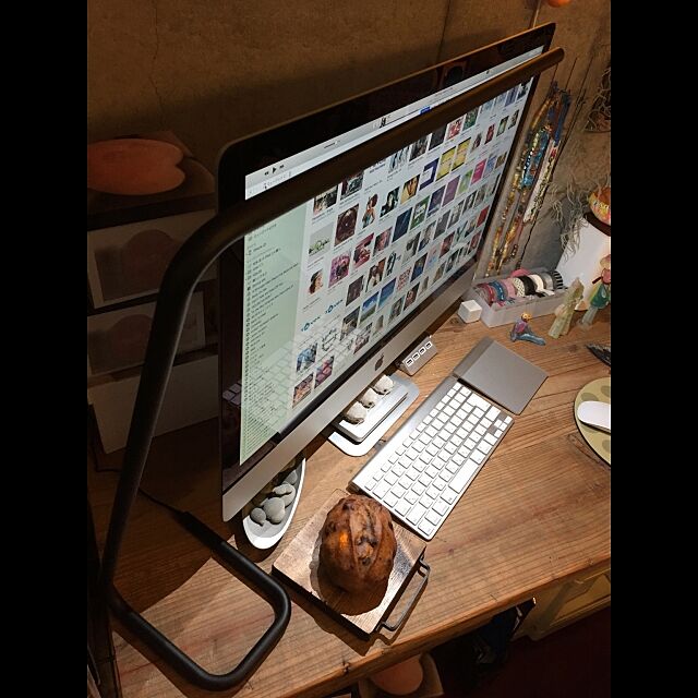 My Desk,男前インテリア,男前,Mac,Macのある部屋,証明,デスクライト,Bsize,グッドデザイン賞 Hiroshiの部屋