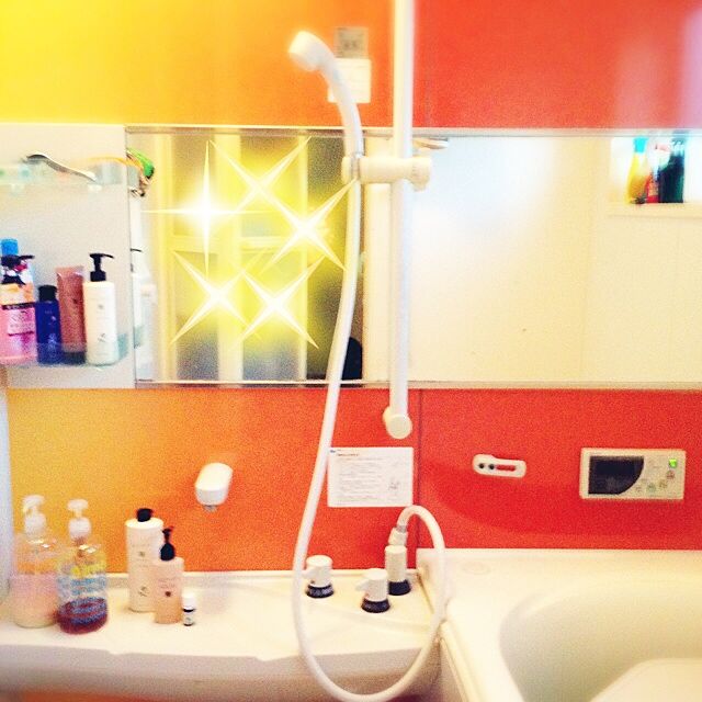Bathroom,カラフル♪,オレンジ好き♡,アロマ入れてます,ラ・カスタ yukiの部屋