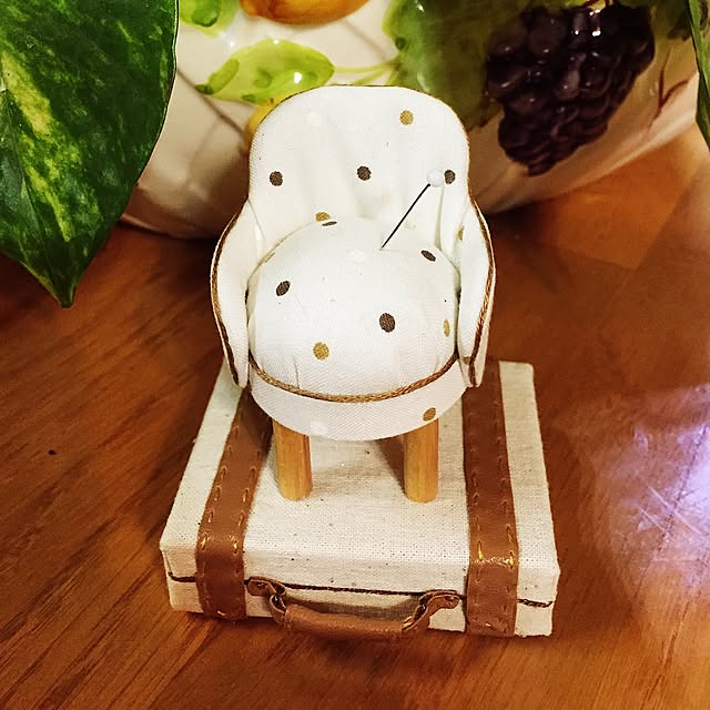 My Desk,自作☻,トランク風,ピンクッション Neighbors-Angelsの部屋