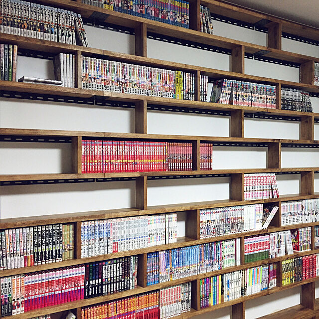 My Shelf,コミック収納,壁面収納,セキスイハイム,息子の部屋 shizuの部屋