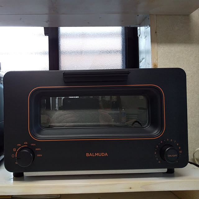 Kitchen,BALMUDA,スチームトースター,黒い家電 ottikunの部屋