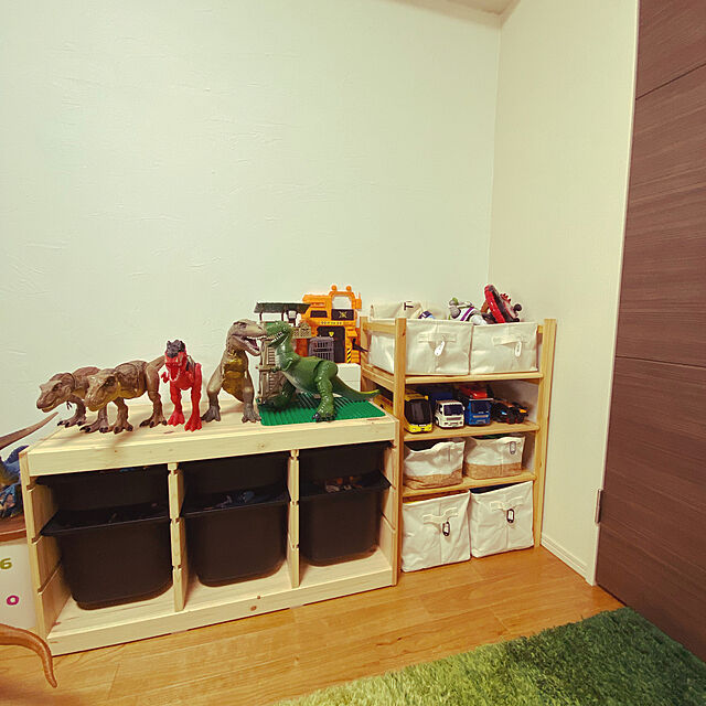 恐竜好き,無印,IKEA,おもちゃ収納,My Shelf sora1206の部屋