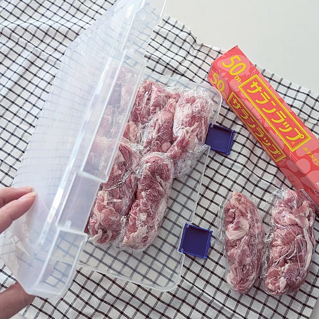 Kitchen,百均ファイルボックス,冷凍保存容器 noahの部屋