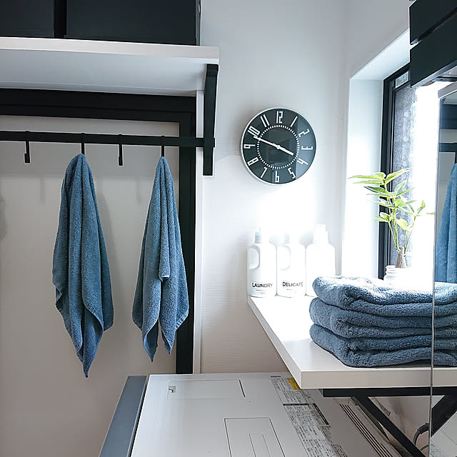 新商品,DIY,棚DIY,タオル,ヒオリエ,子供と暮らす。,築40年,リノベーション,Bathroom,新色 kico.kwdの部屋
