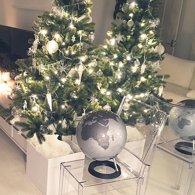 クリスマスディスプレイ,フィリップスタルク,クリスマスツリー,地球儀,アトモスフィア,My Desk Tinoの部屋