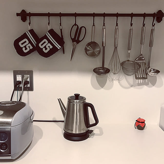 キッチンツール,キッチンツール収納,キッチンばさみ,おうち撮影クエスト,無印,つり下げ収納,Kitchen nakazuの部屋