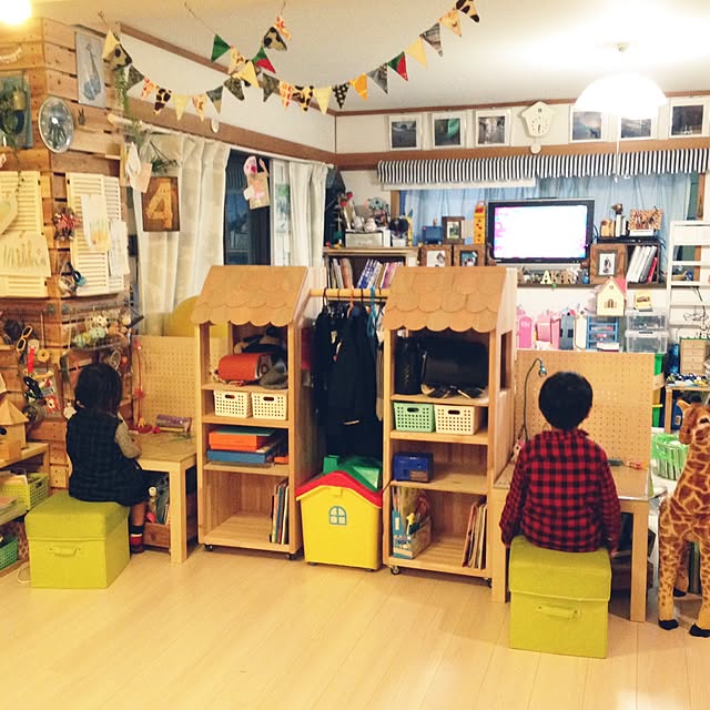 My Desk,有孔ボード,ペグボード,子供机,子供机DIY,ワークスペース,DIY,ランドセルラック Kamuの部屋