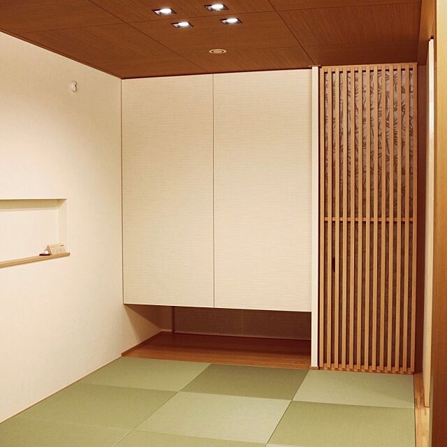 Overview,和室,琉球畳,和モダン Mameyuiの部屋