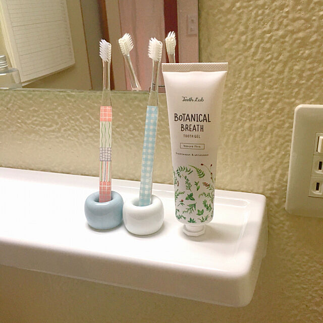歯磨き粉,歯ブラシスタンド,歯ブラシ,新商品買ったよ！,Bathroom anの部屋