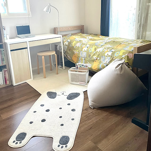 Bedroom,子供部屋,ラグ,マンションインテリア,IKEA Mの部屋
