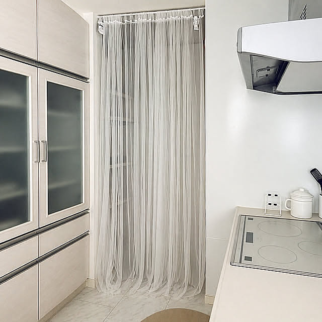 Kitchen,IKEA,パントリーのある暮らし,パントリー入り口,パントリー収納,パントリー,つっぱり棒,無垢床,無垢の床,無垢,無垢材,注文住宅,5人家族,こどもと暮らす,こどもと暮らす。,赤ちゃんのいる暮らし,5人家族のくらし,キッチン cana.sの部屋