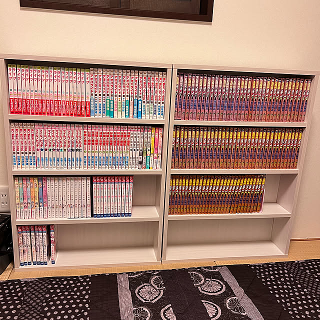 160冊,マンガ本棚,アイリスオーヤマ,4.5畳,和室,2階,建売住宅,Overview ayu-ibuの部屋