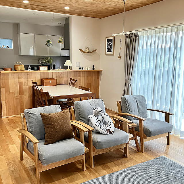 Lounge,パーソナルソファ,アーバンリサーチ,ソファ,無印良品,癒し,ベンチ,ナチュラルインテリア,ミナペルホネン,コメントお気遣いなく♡,オノメカマン yoppiの部屋