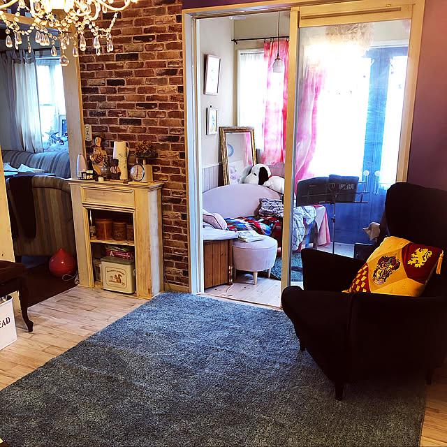 ホットカーペット,ニトリ,ローラアシュレイのソファ,IKEA,Francfranc ソファー,Lounge chiyukouの部屋