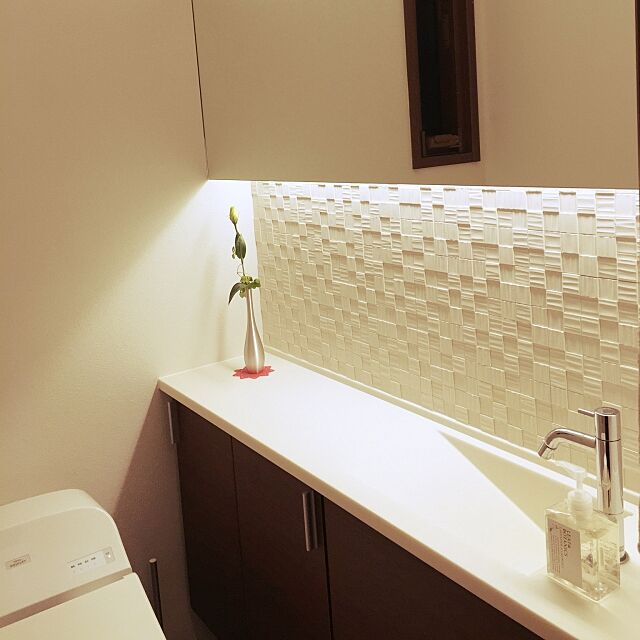 Bathroom,間接照明,ホテルライク,トイレ,エコカラット,コンテスト用に再投稿 Emiの部屋