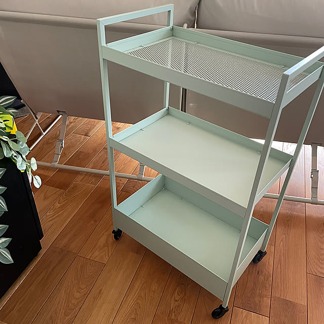 組み立て簡単,ワゴンカート,ニッサフォース,買ってよかったもの,IKEA,イケア,My Desk Eriの部屋